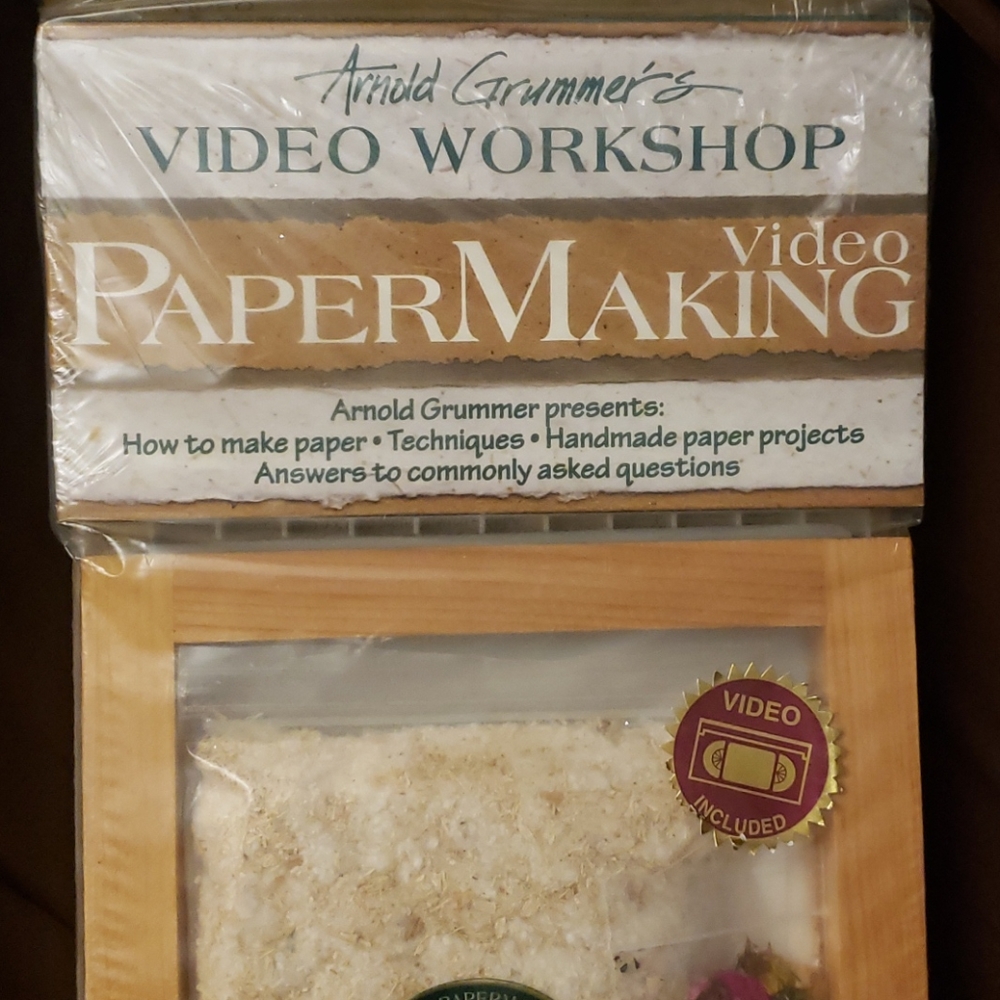 Paper Making video workshop